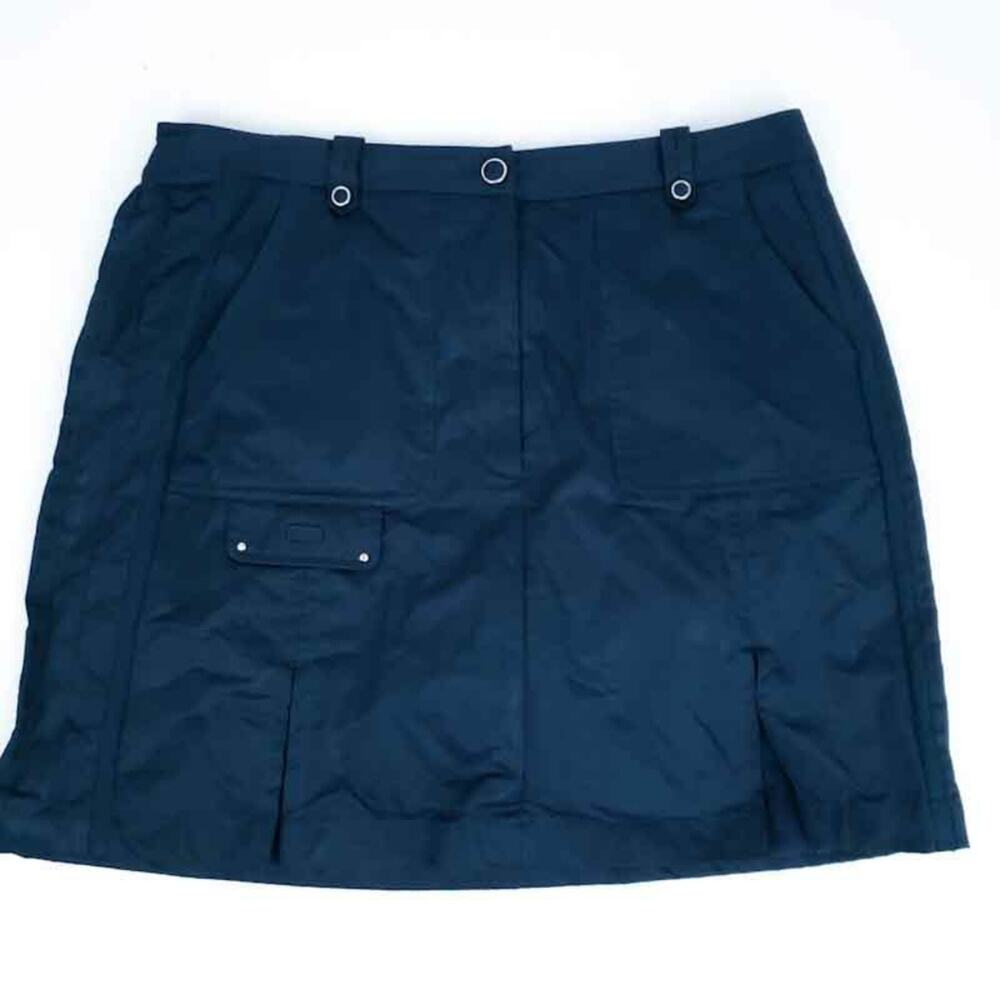 DKNY Golf Skirt Size 10 Athletic A-line, Pockets, Kick Pleats, Nylon Blend